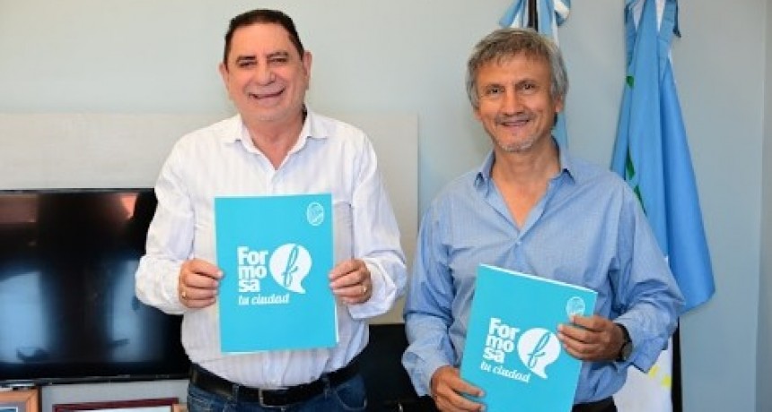 El intendente Jofré firmo convenio para pavimentación de calle con la modalidad de financiamiento compartido