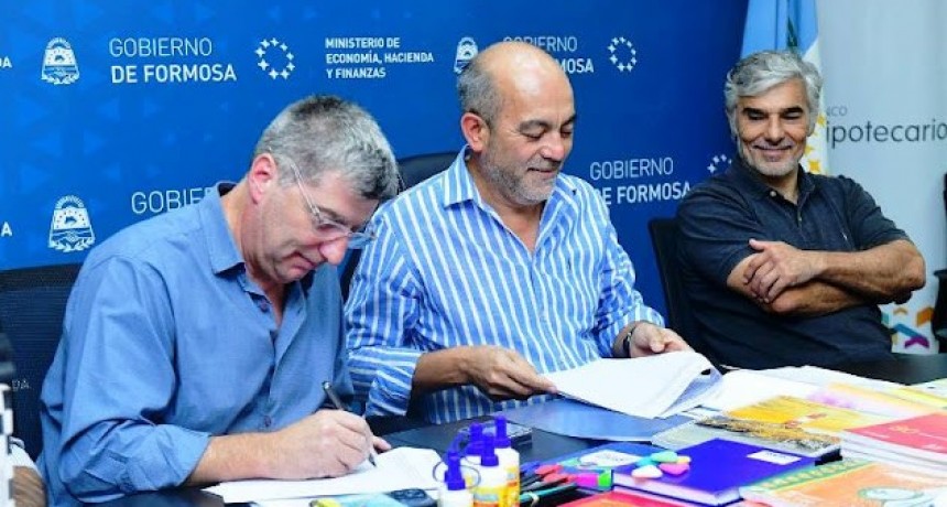 Canasta Escolar “Vuelta a Clases 2025”: El Gobierno de Formosa junto a comerciantes del rubro librerías firmaron el acuerdo