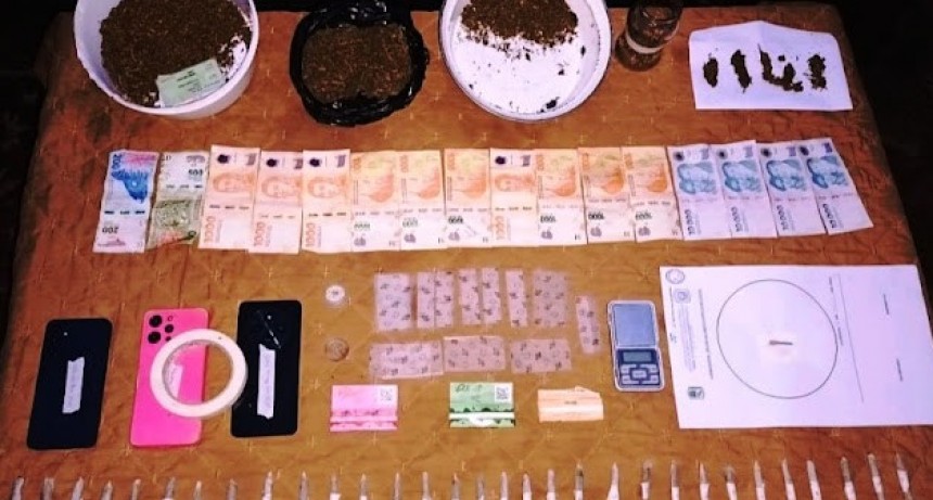 La Policía anuló un centro de comercialización de estupefaciente en la ciudad de Clorinda