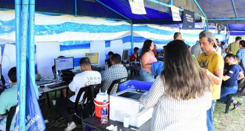 El barrio San Agustín recibió al Programa de Acción Comunitaria “Todos Unidos”