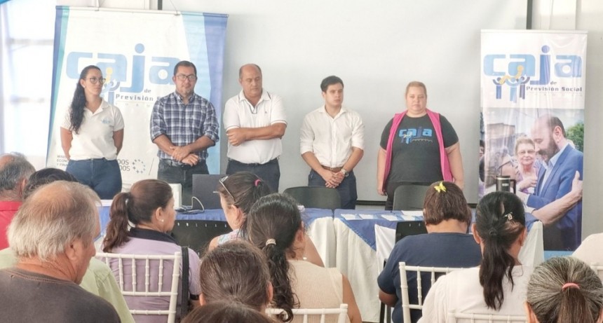 Laguna Blanca: La Caja de Previsión Social brindó 491 prestaciones