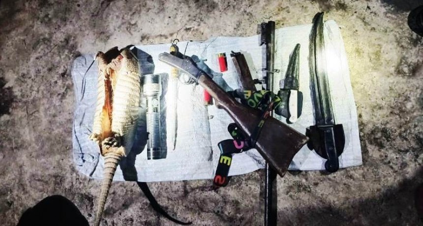 Detuvieron a un cazador furtivo en un operativo