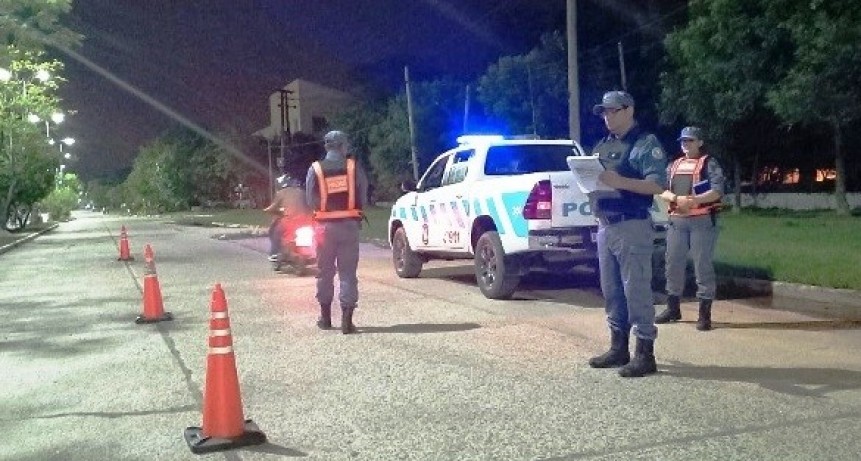 La Policía labró más de 300 actas de infracción y sacó de circulación a 63 conductores alcoholizados