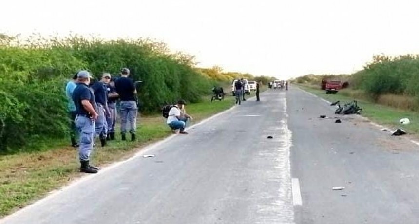 Un motociclista murió en una colisión con una camioneta