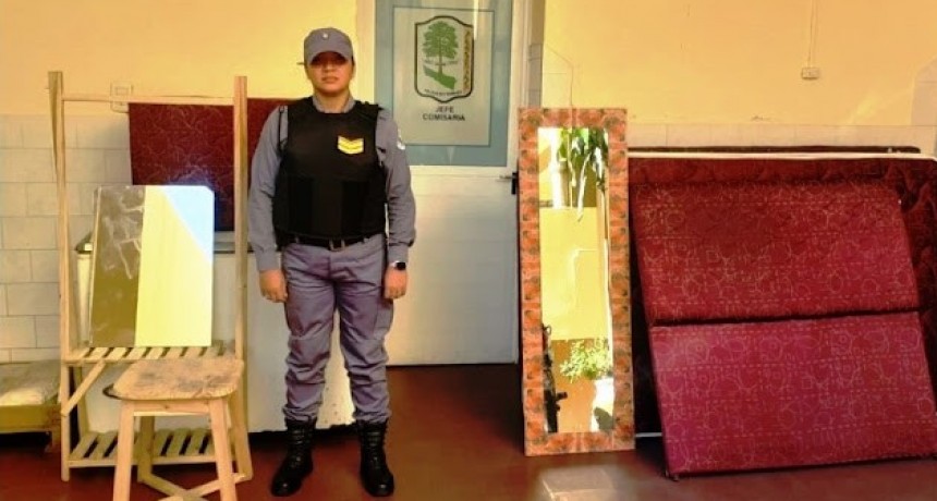 Un hombre desbalijó el departamento que le alquiló su empleadora y la Policía recuperó gran parte de los muebles