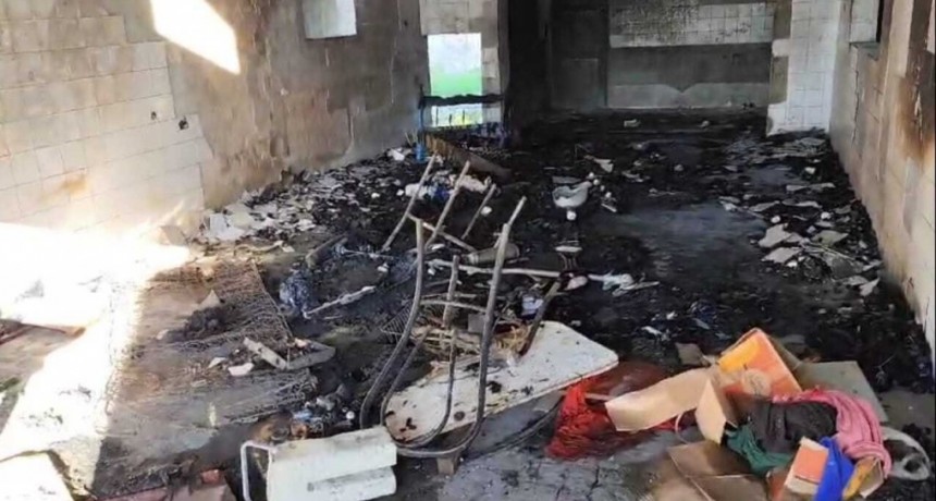 Incendio en el matadero municipal de Las Lomitas: “De la inspección efectuada surge que el siniestro obedece a un hecho intencional”
