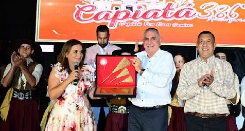 El intendente Jofr&eacute; particip&oacute; de las celebraciones por el 386&ordm; Aniversario de la ciudad paraguaya, Capiat&aacute;