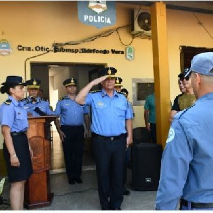 La Polic&iacute;a provincial evoc&oacute; un nuevo aniversario del fallecimiento del Oficial Subinspector Idelfonso Vera