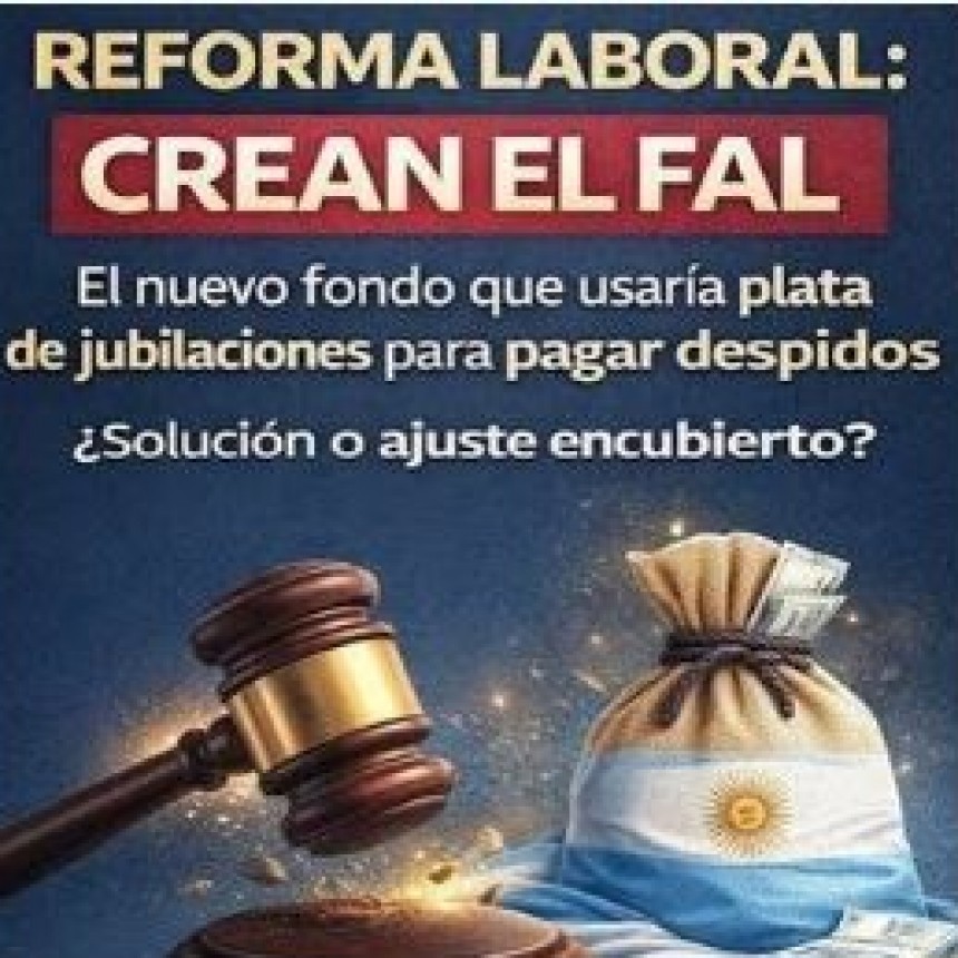 Denuncian que la reforma laboral constituye el golpe de gracia o destrucci&oacute;n definitiva del sistema previsional argentino