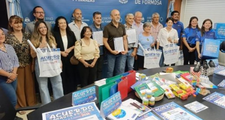 El Gobierno provincial lanz&oacute; la Canasta Escolar &ldquo;Vuelta a clases 2026&rdquo;