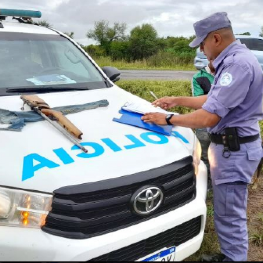 La UEAR Bartolomé de las Casas demoró a cuatro cazadores furtivos