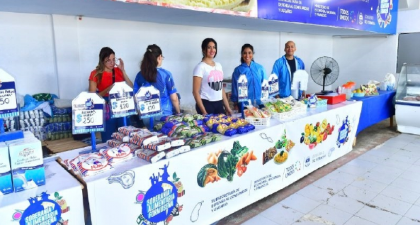 Nueva jornada de Soberanía Alimentaria Formoseña en puntos fijos