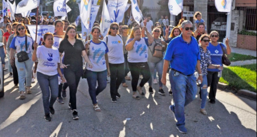 Nuevamente las mujeres en gran multitud renovando el compromiso con el Modelo Formoseño