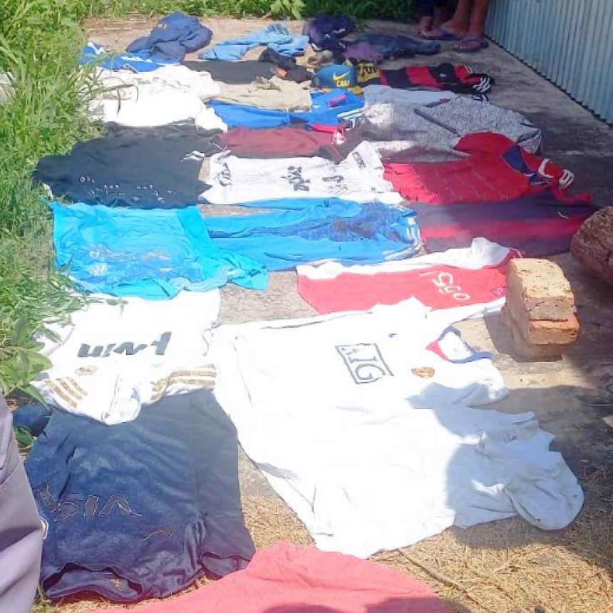 La Polic&iacute;a detuvo a un hombre por robo de prendas de vestir