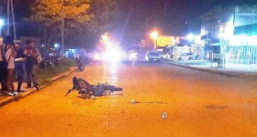 Un hombre de 90 años falleció al ser embestido por un motociclista