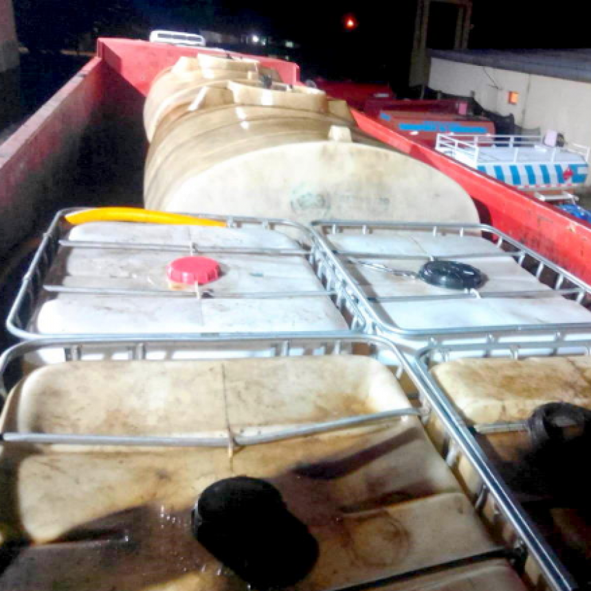La Policía secuestró 14.000 litros de combustible