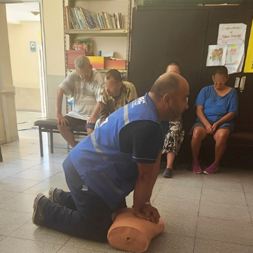 Pacientes de Salud Mental participaron de un taller brindado por el SIPEC