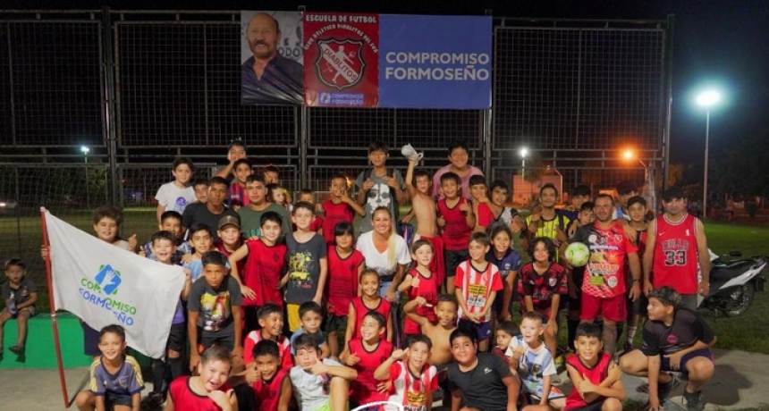 Visitamos la Escuelita de fútbol 