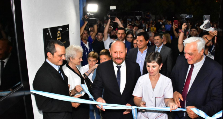 El Gobernador dejó inaugurado el centro de salud “Dr. Jorge Luis Diez” del barrio Villa La Pilar