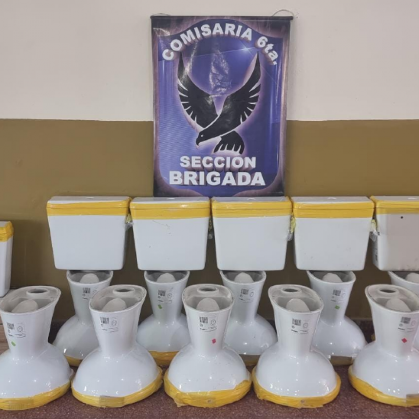 La Policía detuvo a un empleado y ex-empleado por el robo de materiales de construcción en una empresa