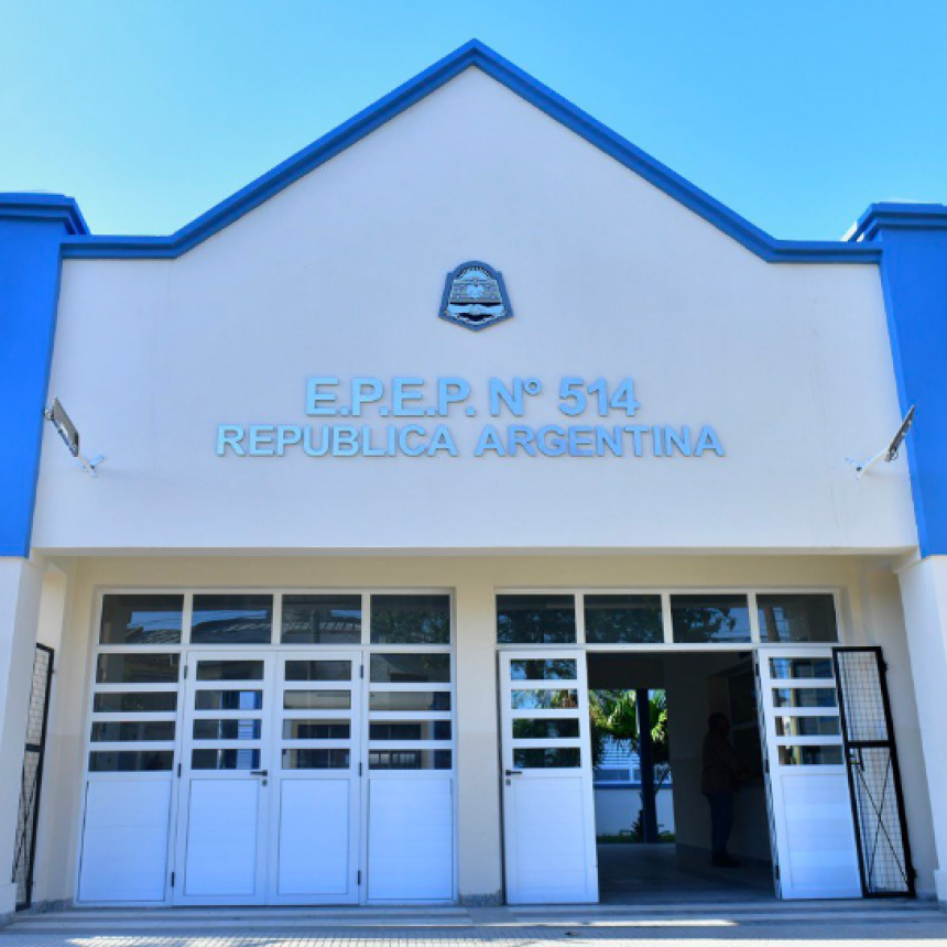 Se realizó reunión para la próxima inauguración de obras educativas en el barrio República Argentina