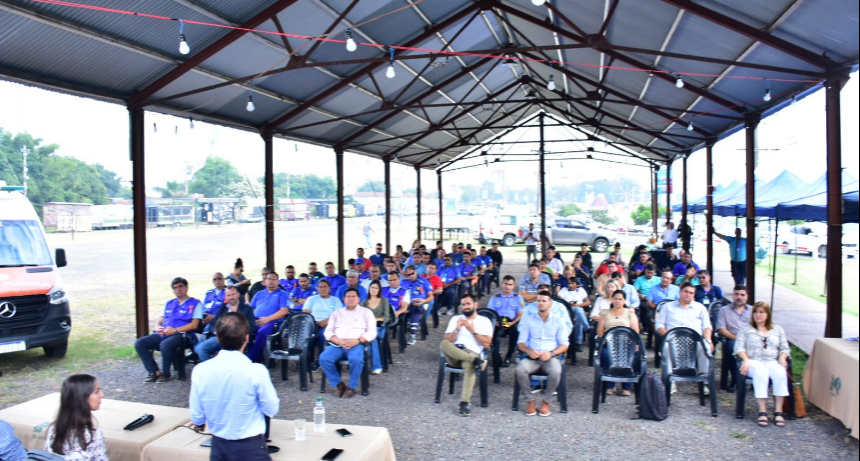 Se llevó a cabo el Taller de Conducción Segura destinado a choferes de emergencia
