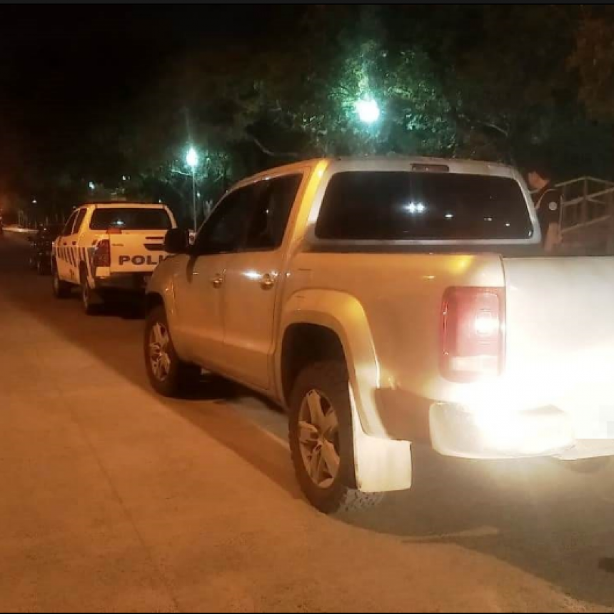 La Policía de Formosa secuestró una camioneta robada en Buenos Aires