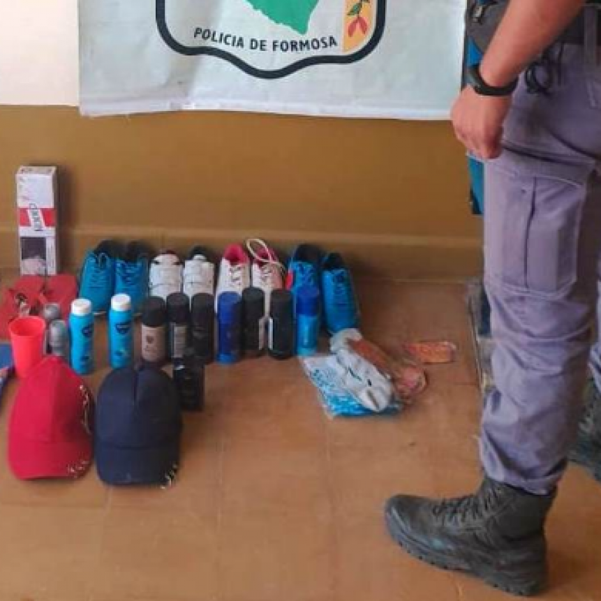 Rápida intervención policial permitió recuperar objetos robados