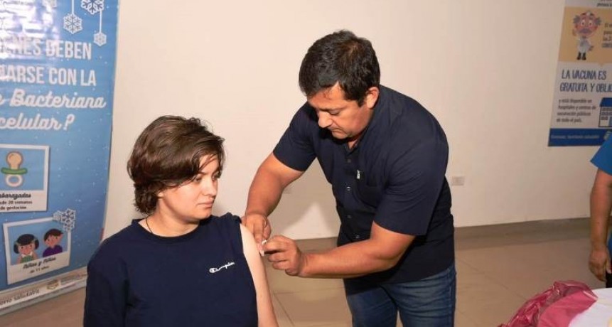 Formosa inició este viernes la aplicación de la vacuna contra el Virus Sincitial Respiratorio para embarazadas