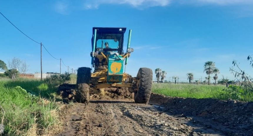 La comuna realizó múltiples trabajos en diferentes barrios