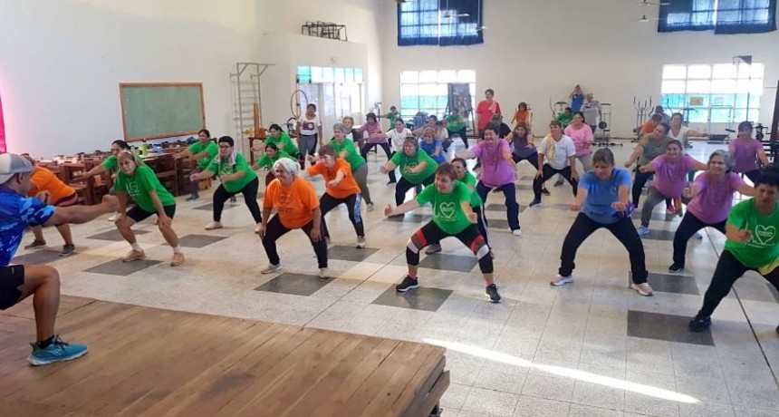 El gimnasio terapéutico se suma como propuesta en Laguna Yema