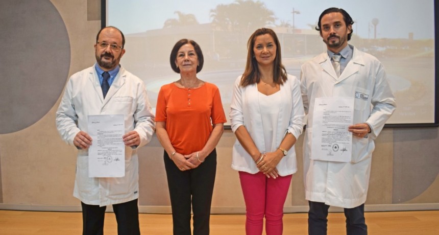 Asumieron nuevos directores en el Hospital de Alta Complejidad “Pte. Juan Domingo Perón”