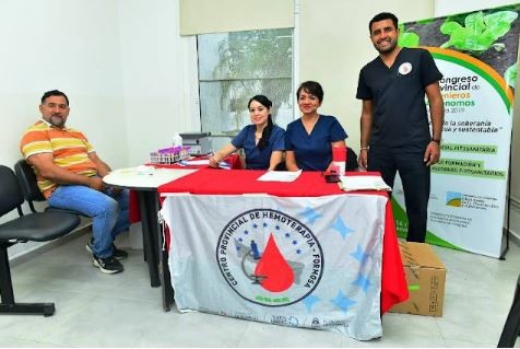 El Centro de Hemoterapia continúa realizando campañas de donaciones voluntarias de sangre