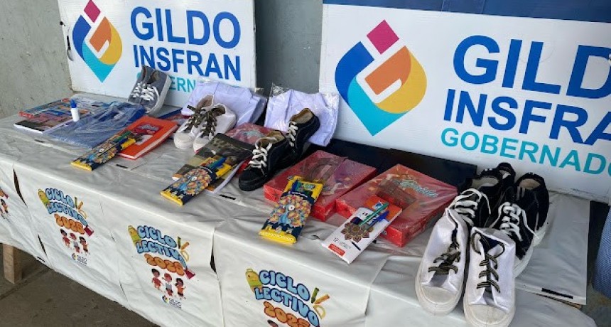 El Gobierno de Formosa entrega más de 200 mil kits escolares en el inicio de las clases