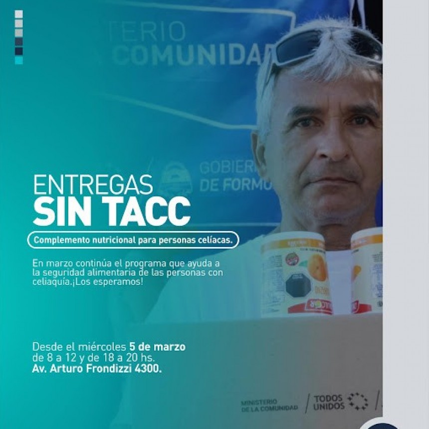 Inicia entrega de complementos nutricionales para celíacos