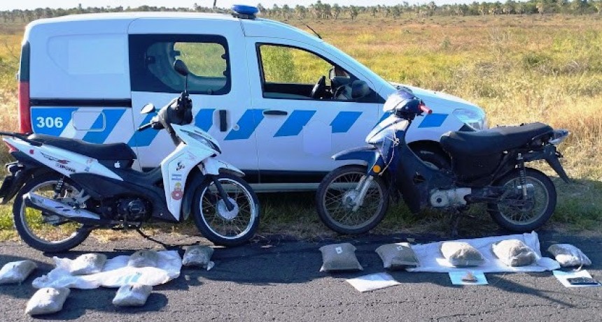 La Policía detuvo a tres sujetos y secuestró unos 10 kilos de droga