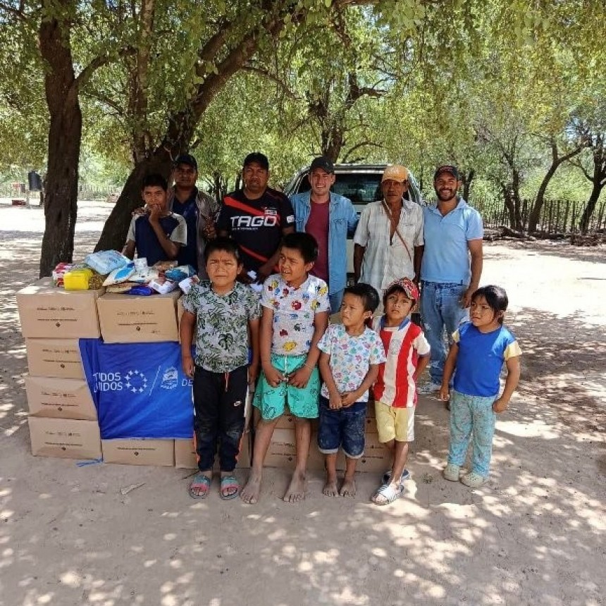 El Gobierno de Formosa entregó más de 3000 cajas alimentarias a familias aborígenes de El Potrillo