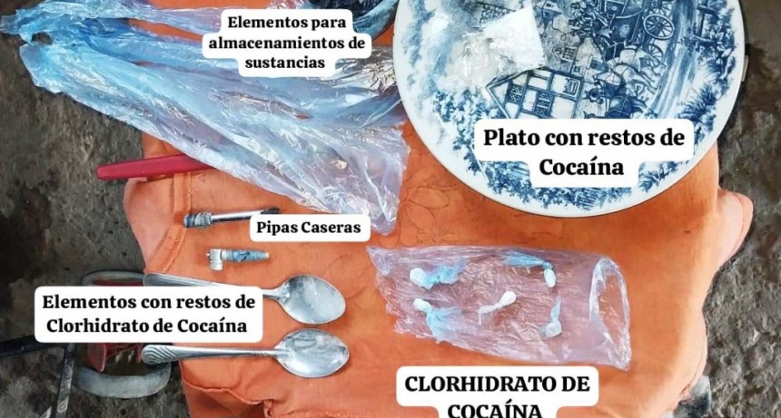 Anularon un centro de distribución de drogas en Clorinda