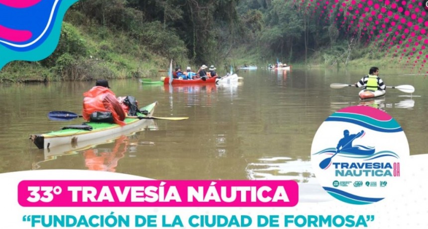 Se viene la XXXIII edición de la Travesía Náutica “Fundación de la Ciudad de Formosa”