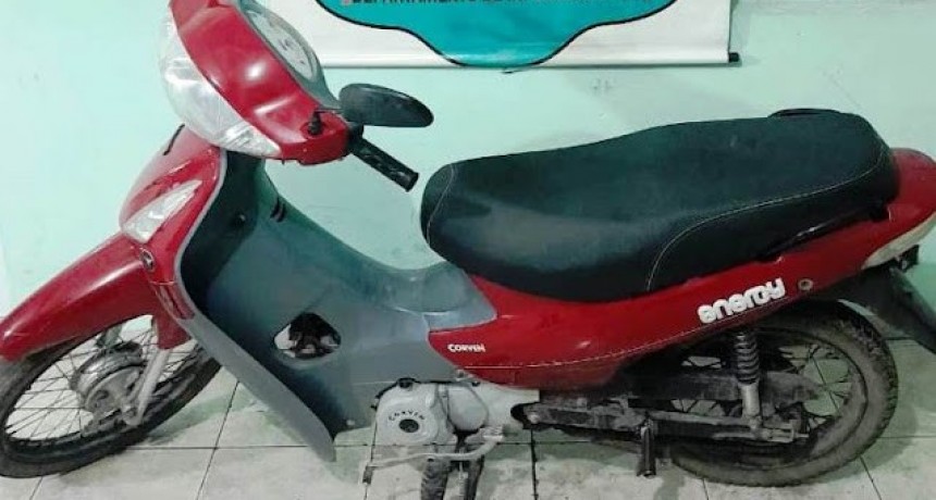 Se recuperaron tres motocicletas en distintas intervenciones