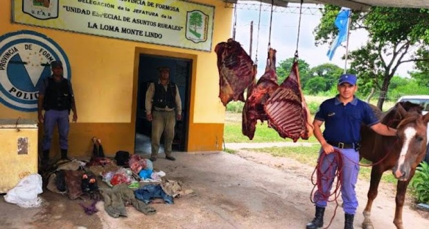 La Policía esclareció un caso de abigeato calificado