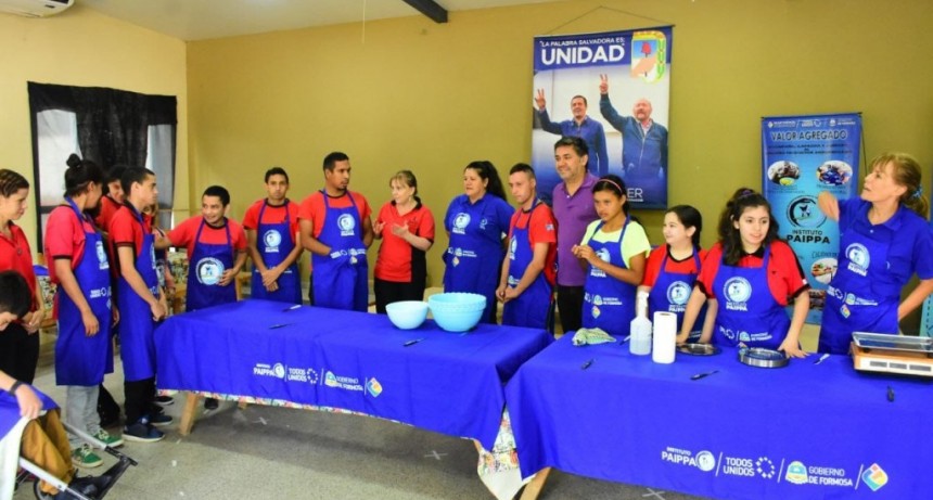 Educación Especial y el PAIPPA realizaron el primer taller de Valor Agregado del año