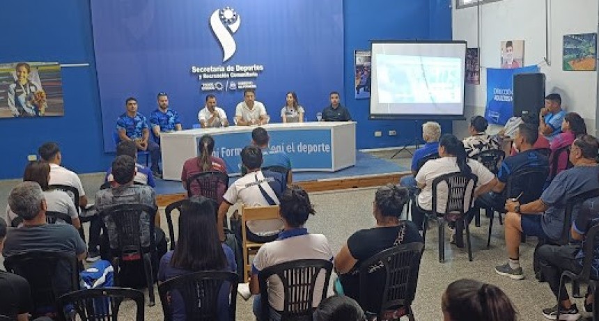 La Secretaría de Deportes brindó una capacitación previa al inicio de los gimnasios terapéuticos