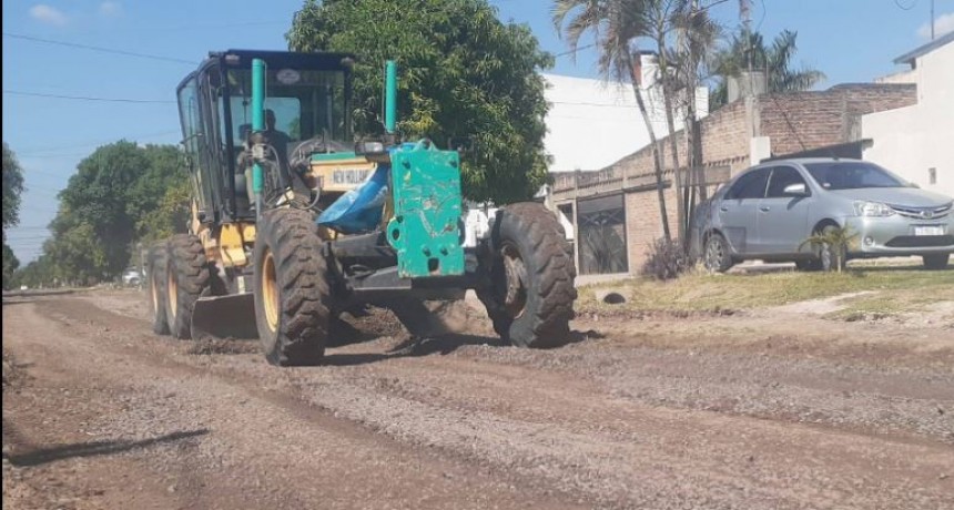 ACTIVO ACCIONAR COMUNAL PARA OPTIMIZAR ARTERIAS EN UN VASTO SECTOR DE LA CIUDAD