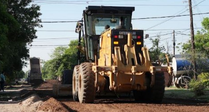 El programa de enripiado de arterias del municipio continúa beneficiando a diferentes barrios