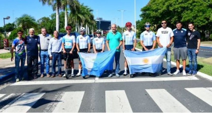 La Selección Argentina de Ciclismo de Pista entrena en la ciudad de Formosa de cara al Campeonato Panamericano