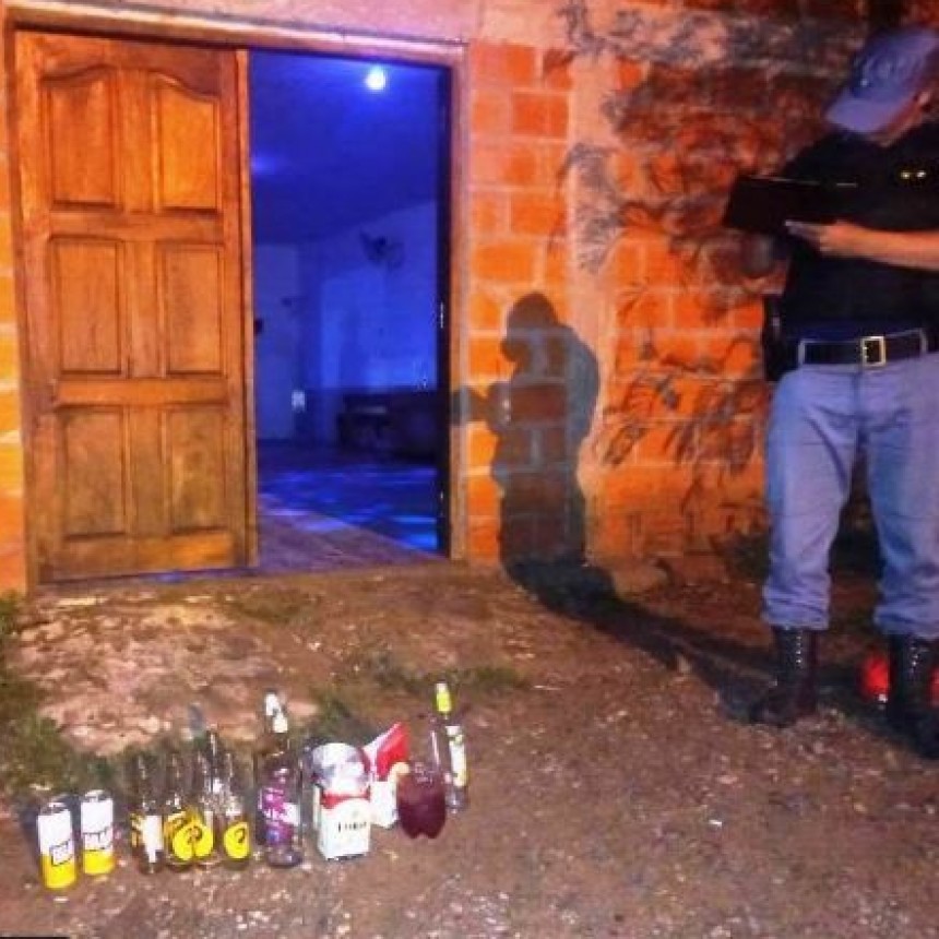 Las Lomitas: Detectaron fiesta clandestina con la presencia de menores