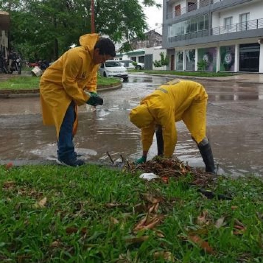 Inmediata intervención del Comando de Emergencia de la Municipalidad para mitigar los efectos del temporal