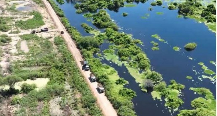 El Gobierno de Formosa continúa atendiendo las inundaciones en Fortín Soledad