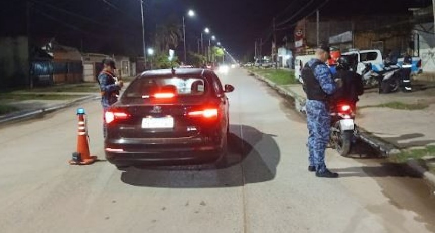 La Policía labró 199 actas de infracción y sacó de circulación a 59 conductores alcoholizados